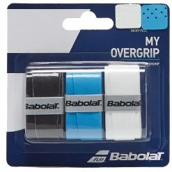 Best deal 💯 Babolat My Overgrip Black Blue White 🧨