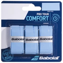 Flash Sale 🌟 Babolat Pro Tour Comfort Overgrips 3 Pack - Blue ❤️