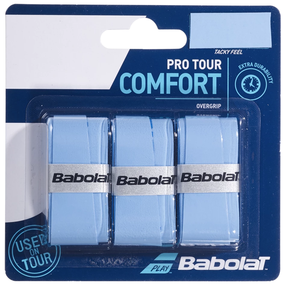 Flash Sale 🌟 Babolat Pro Tour Comfort Overgrips 3 Pack - Blue ❤️ 1 Flash Sale 🌟 Babolat Pro Tour Comfort Overgrips 3 Pack - Blue ❤️