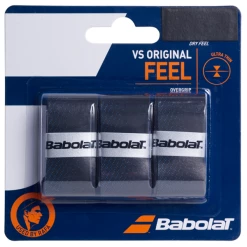 New ✨ Babolat VS Original Feel Grip 3 Pack - Black Blue 👏