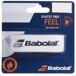 Wholesale 🔔 Babolat Syntec Pro Feel Replacement Grip - White 🛒