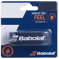 Budget 🔥 Babolat Syntec Pro Feel Replacement Grip - Black White 🧨