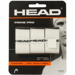 Discount 🤩 Head Prime Pro Overgrips Pack Of 3 - White 🤩
