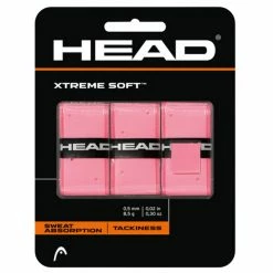 Discount 😀 Head Xtreme Soft Overgrip 3 Pack 🌟 -Adidas Shop AGHE25620 PKXtremeSoftPink P4