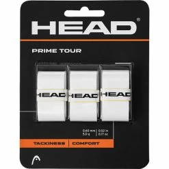 Brand new 👍 Head Prime Tour Overgrip 3 Pack ✨ -Adidas Shop AGHE25623 WHPrimeTourOvergrip P4