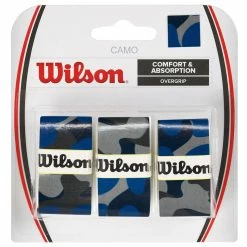 New 💯 Wilson Camo Overgrip 3 Pack - Blue 🎉