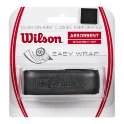 Hot Sale ⌛ Wilson Cushion Aire Classic Perforated Replacement Grip Black 👏