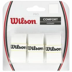 Coupon 🌟 Wilson Pro Overgrip 3 Pack - White ✔️