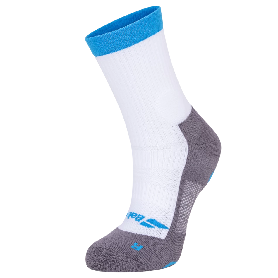 Hot Sale ๐ Babolat Men's Pro 360 ๐งฆ Socks White Diva Blue ๐ฏ 1 Hot Sale ๐ Babolat Men's Pro 360 ๐งฆ Socks White Diva Blue ๐ฏ