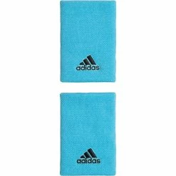 Discount ⌛ Adidas Large Wristbands Blue ⭐