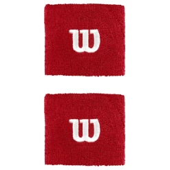 Best deal 👍 Wilson W Wristband Red ⌛