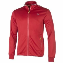 Deals ✔️ Dunlop Men's Club Knitted Jacket Red 😀