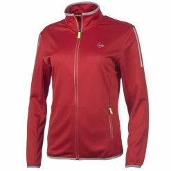 Outlet ⌛ Dunlop 👩 Women's Club Knitted Jacket Red ⌛