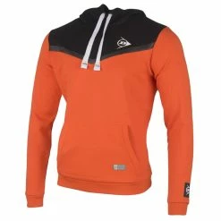 Outlet 🌟 Dunlop Unisex Essential Hoodie Orange Anthracite 🎉