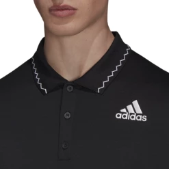 Wholesale 🤩 Adidas Men's Freelift Polo Primeblue Black 😍 -Adidas Shop CPAD24381FreeliftPoloBlack P4
