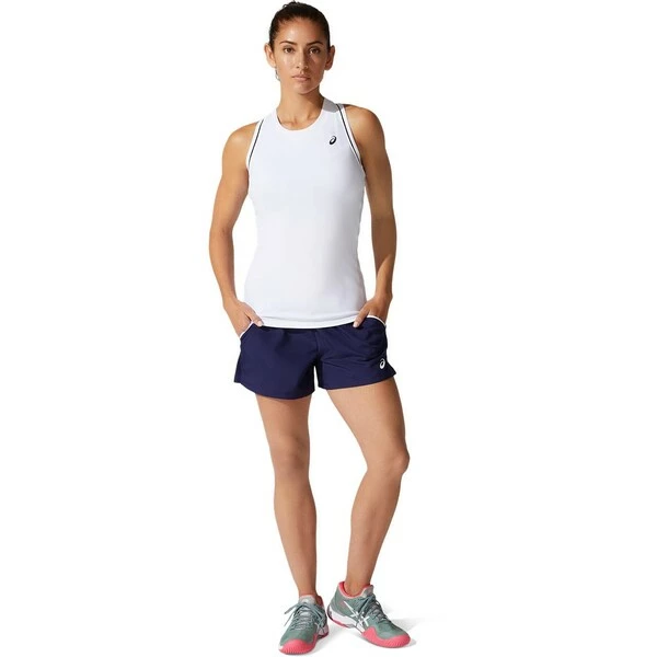 Outlet ๐ Asics ๐ฉ Women's Court Short Peacoat Brilliant White ๐ 6 Outlet ๐ Asics ๐ฉ Women's Court Short Peacoat Brilliant White ๐ - Image 6