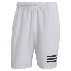 Discount 🔥 Adidas Men's Club 3 Stripe Short White ❤️