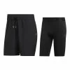 Brand new 🔔 Adidas Men's Paris 2 In 1 Shorts Black 🎉