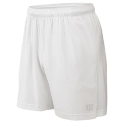 Flash Sale 🛒 Wilson Men's Rush 7 Tennis Woven Short White 💯