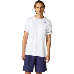 Best reviews of ⌛ Asics Men's Court SS Tee Brilliant White 🔔