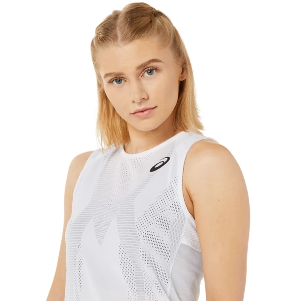 Flash Sale 🛒 Asics 👩 Women's Match Actibreeze Tank Brilliant White ❤️ 4 Flash Sale 🛒 Asics 👩 Women's Match Actibreeze Tank Brilliant White ❤️ - Image 4