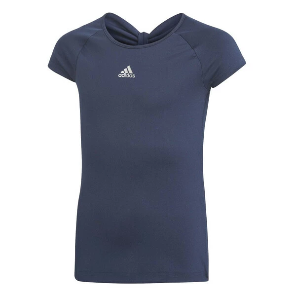 Buy 😀 Adidas 👧 Girls' Ribbon Tee Navy 🎉 1 Buy 😀 Adidas 👧 Girls' Ribbon Tee Navy 🎉