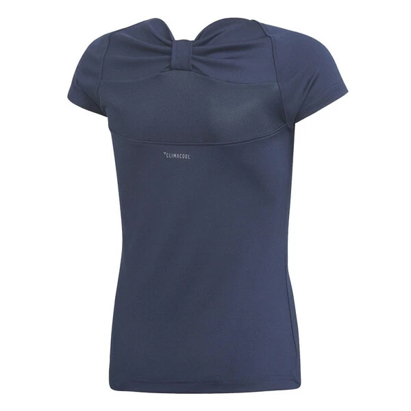 Buy 😀 Adidas 👧 Girls' Ribbon Tee Navy 🎉 2 Buy 😀 Adidas 👧 Girls' Ribbon Tee Navy 🎉 - Image 2