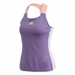 Discount 🔥 Adidas 👩 Women's Heat Ready Tank Tech Purple 🛒