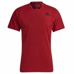 Best deal 🤩 Adidas Men's Freelift Tee Primeblue Scarlet 👏