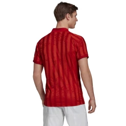 Cheapest 🥰 Adidas Men's Freelift Tennis T-Shirt Engineered Red 🥰 -Adidas Shop CTAD23736FreeliftTeeENGRed P4