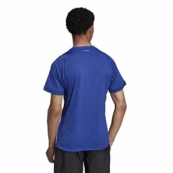 Flash Sale 👏 Adidas Men's Freelift T-Shirt Victory Blue 🔥 -Adidas Shop CTAD25426FreelightTeeBlue P3