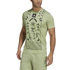 Best deal 🎁 Adidas Men's Paris Freelift Tee Green 💯 8 Best deal 🎁 Adidas Men's Paris Freelift Tee Green 💯 -Adidas Shop CTAD27170ParisTeeGreen P3