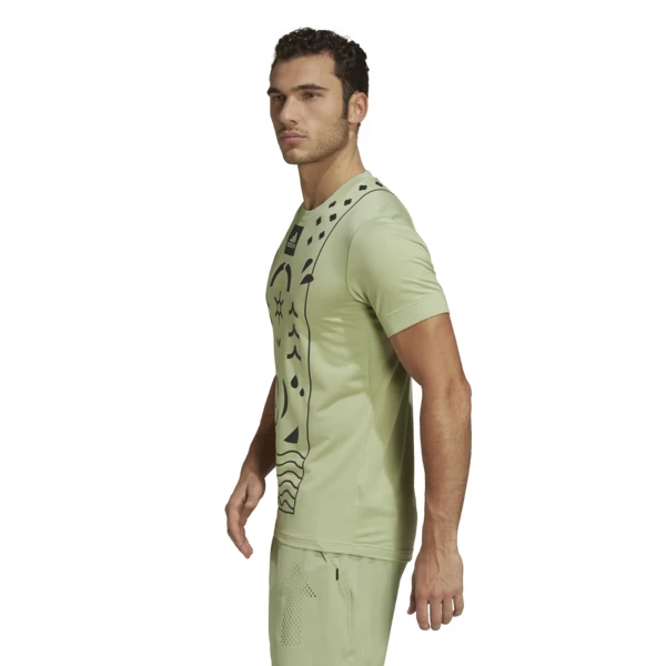 Best deal 🎁 Adidas Men's Paris Freelift Tee Green 💯 5 Best deal 🎁 Adidas Men's Paris Freelift Tee Green 💯 - Image 5