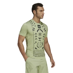 Best deal 🎁 Adidas Men's Paris Freelift Tee Green 💯 11 Best deal 🎁 Adidas Men's Paris Freelift Tee Green 💯 -Adidas Shop CTAD27170ParisTeeGreen P6