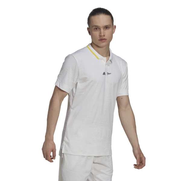 Discount 🌟 Adidas Men's London Freelift Polo 👕 Shirt White 🔔 4 Discount 🌟 Adidas Men's London Freelift Polo 👕 Shirt White 🔔 - Image 4