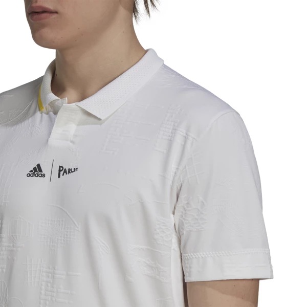 Discount 🌟 Adidas Men's London Freelift Polo 👕 Shirt White 🔔 5 Discount 🌟 Adidas Men's London Freelift Polo 👕 Shirt White 🔔 - Image 5