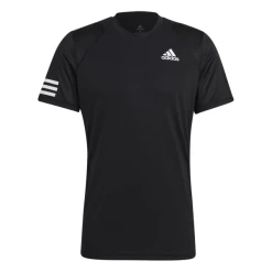 Best reviews of ❤️ Adidas Men's Club 3 Stripe Tee Black 🧨