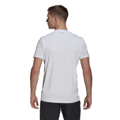 Best deal 🔔 Adidas Men's Club 3 Stripe Tee White ✨ -Adidas Shop CTAD28077Club3StripeWhite P3