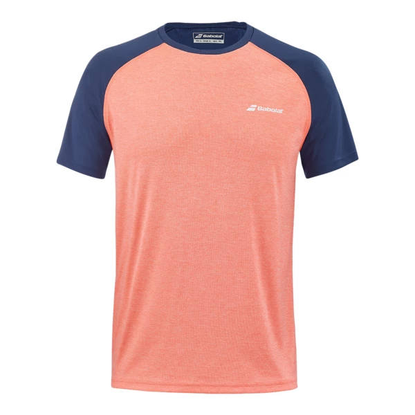 Brand new 🎉 Babolat Mens Play Crew Neck Tee Fluo Strike Estate Blue 🎁 1 Brand new 🎉 Babolat Mens Play Crew Neck Tee Fluo Strike Estate Blue 🎁