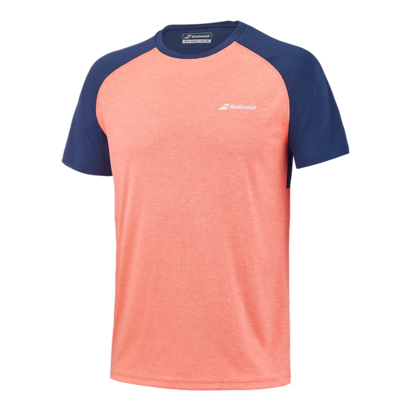 Brand new 🎉 Babolat Mens Play Crew Neck Tee Fluo Strike Estate Blue 🎁 3 Brand new 🎉 Babolat Mens Play Crew Neck Tee Fluo Strike Estate Blue 🎁 - Image 3