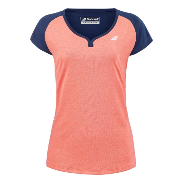 Best deal ❤️ Babolat 👩 Women's Play Cap Sleeve Top Fluo Strike Estate Blue ✨ 1 Best deal ❤️ Babolat 👩 Women's Play Cap Sleeve Top Fluo Strike Estate Blue ✨