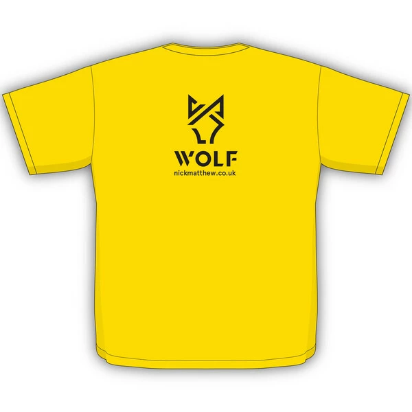 Flash Sale π Dunlop Men's Nick Matthew Performance T-Shirt Yellow π 2 Flash Sale π Dunlop Men's Nick Matthew Performance T-Shirt Yellow π - Image 2