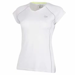 Coupon 😍 Dunlop 👩 Women's Club Crew Tee White 🥰