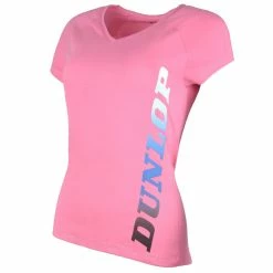 Best Pirce ⭐ Dunlop 👩 Women's Essential Crew Tee Carmine Rose ⭐