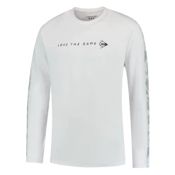 Best Pirce 👍 Dunlop Men's Practice Long Sleeve Top White 🎉