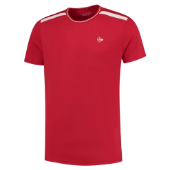 Deals 👏 Dunlop Men's Club Crew Tee 2022 Red White 🛒