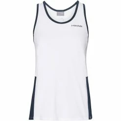Best Pirce 😉 Head 👩 Women's Club Tank Top White 👗 Dress Blue 😉
