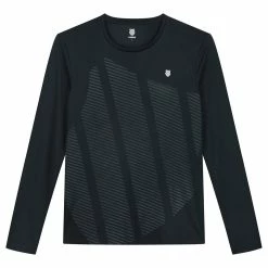 Best deal 👍 K-Swiss Hypercourt Long Sleeve Tee Blue Graphite 🌟
