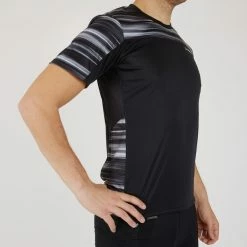 Hot Sale 🎁 Salming Men's Motion Tee Black 👏 -Adidas Shop CTSA12516motionteeblack P4