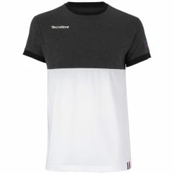 New ⭐ Tecnifibre Men's F1 Stretch T-Shirt Black Heather 😉